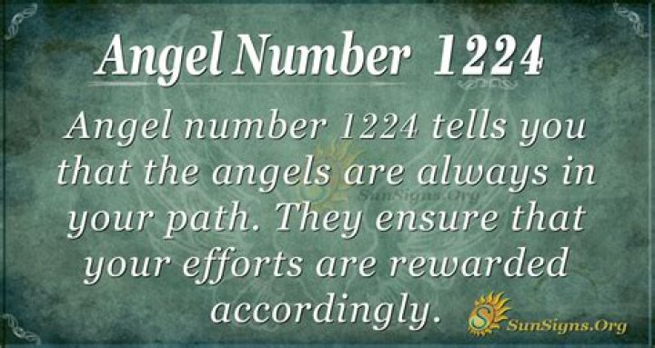 angel number 1224